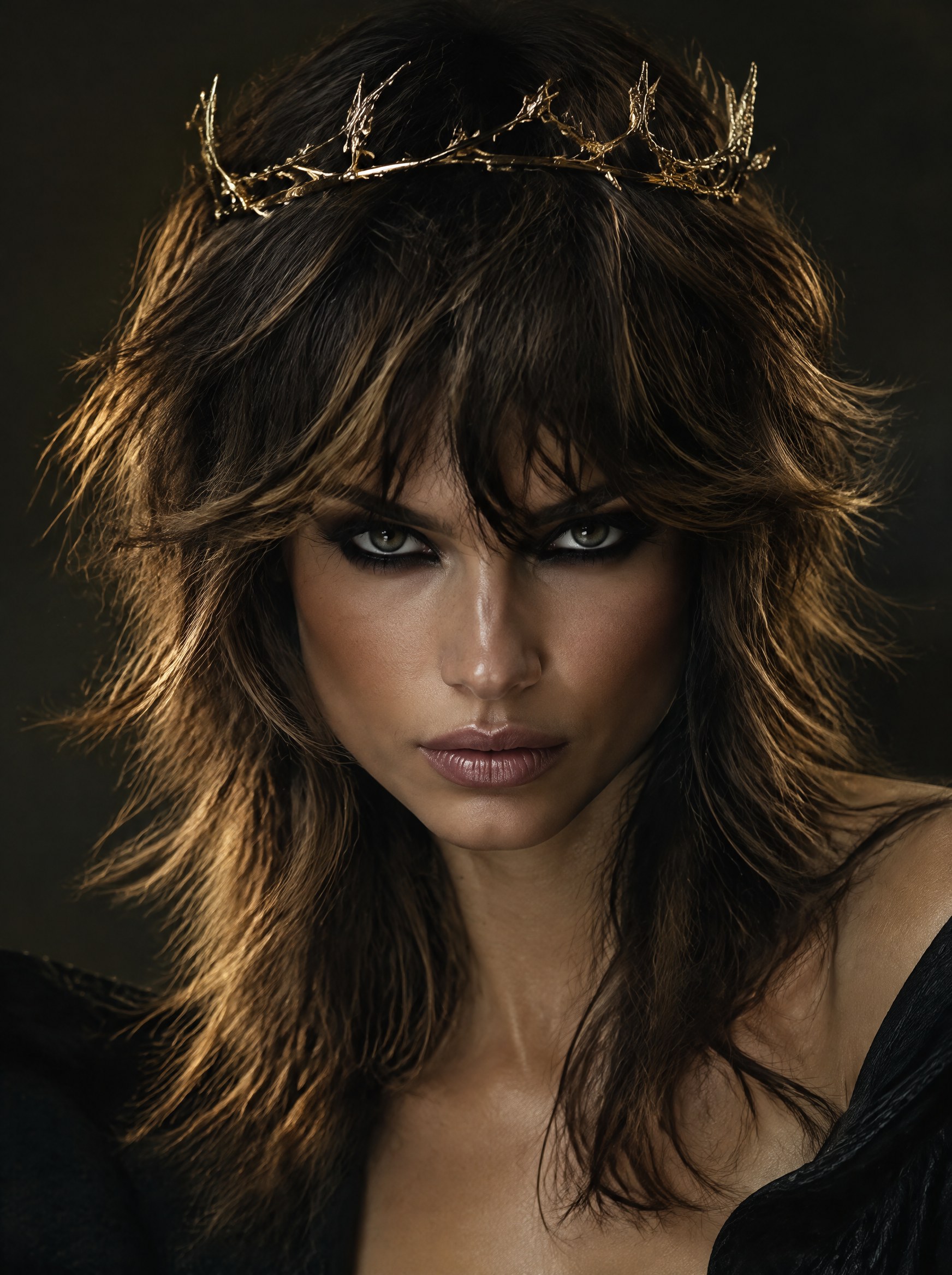 Guns & Crowns editorial portrait